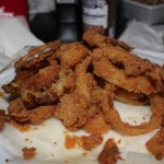 The onion rings