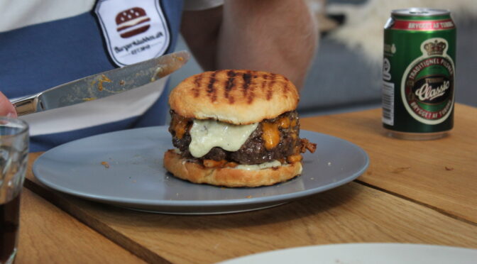 TV-SHOP #2 – The juicy foreman grill burger